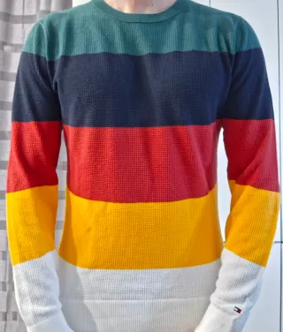 Maglione Tommy Hilfiger a Righe Taglia M
