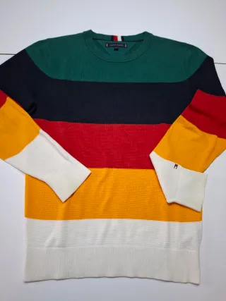 Maglione Tommy Hilfiger a Righe Taglia M