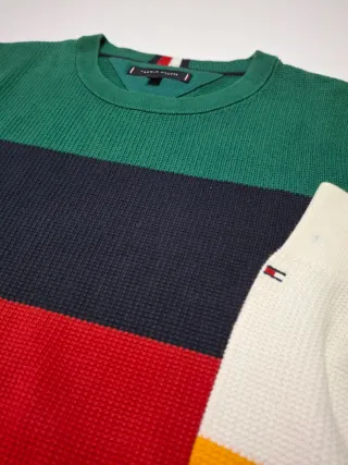 Maglione Tommy Hilfiger a Righe Taglia M
