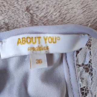 Vestido violeta pastel About You T.36