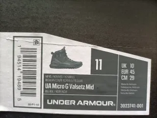Botas Under Armour Negras