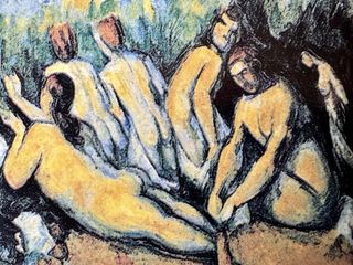 Cézanne sobre azulejo cerámico