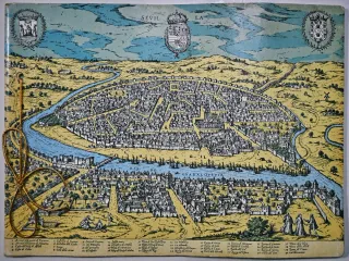 Carpeta VIII Feria nacional del sello Sevilla 1974