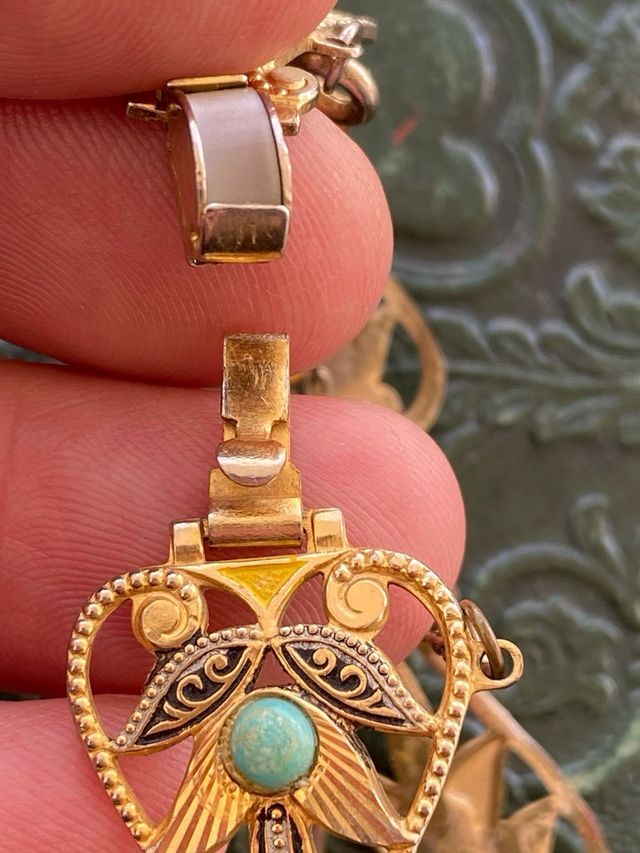 Maravillosa pulsera art decó original 1920s