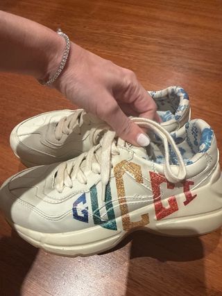 Zapatillas Gucci Talla 36 Multicolor