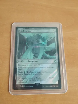Magic the Gathering Skullclamp Edged Foil FFVII