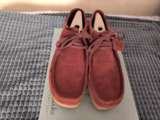 Zapatos Clarks Wallabee EVO Hombre Marrón