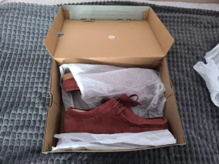 Zapatos Clarks Wallabee EVO Hombre Marrón