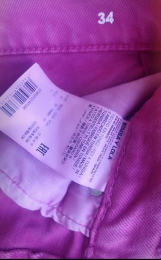 Shorts fucsia Bimba y Lola