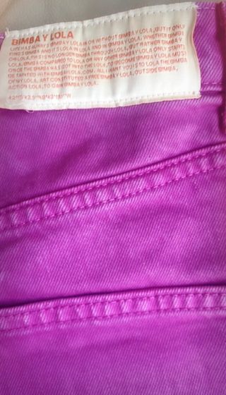 Shorts fucsia Bimba y Lola