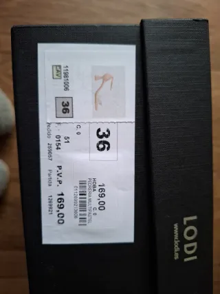 Sandalias LODI pedrería talla 36