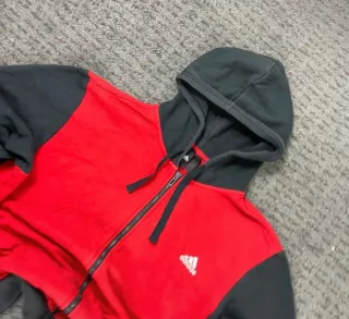 ¡¡OFERTA!! Talla L Chaqueta Adidas Roja y Negra