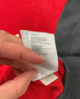 ¡¡OFERTA!! Talla L Chaqueta Adidas Roja y Negra