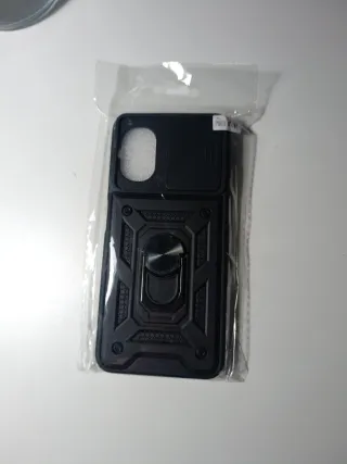 Custodia Xiaomi Poco M5 (nuova) con supporto metallico