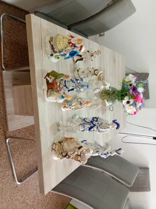 Figuras de porcelana decorativas