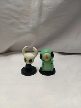 Figuras Hollow Knight: Caballero y Oruga