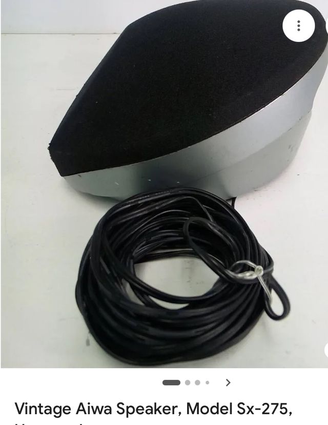 Altavoces Aiwa SX-275 Vintage Lote de 2 altavoces