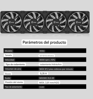 Ventilador de alto volumen TELCER