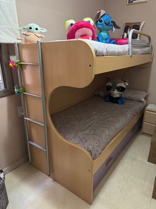 Litera madera y metal