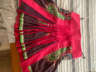 Falda Etro Seda Estampada