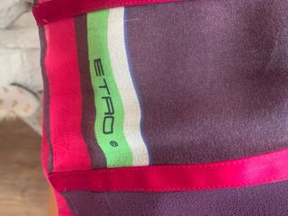 Falda Etro Seda Estampada