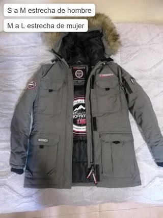 Parka táctica S/M/L unisex + regalo