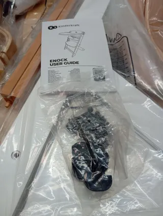 Trona de madera para bebé Kinderkraft