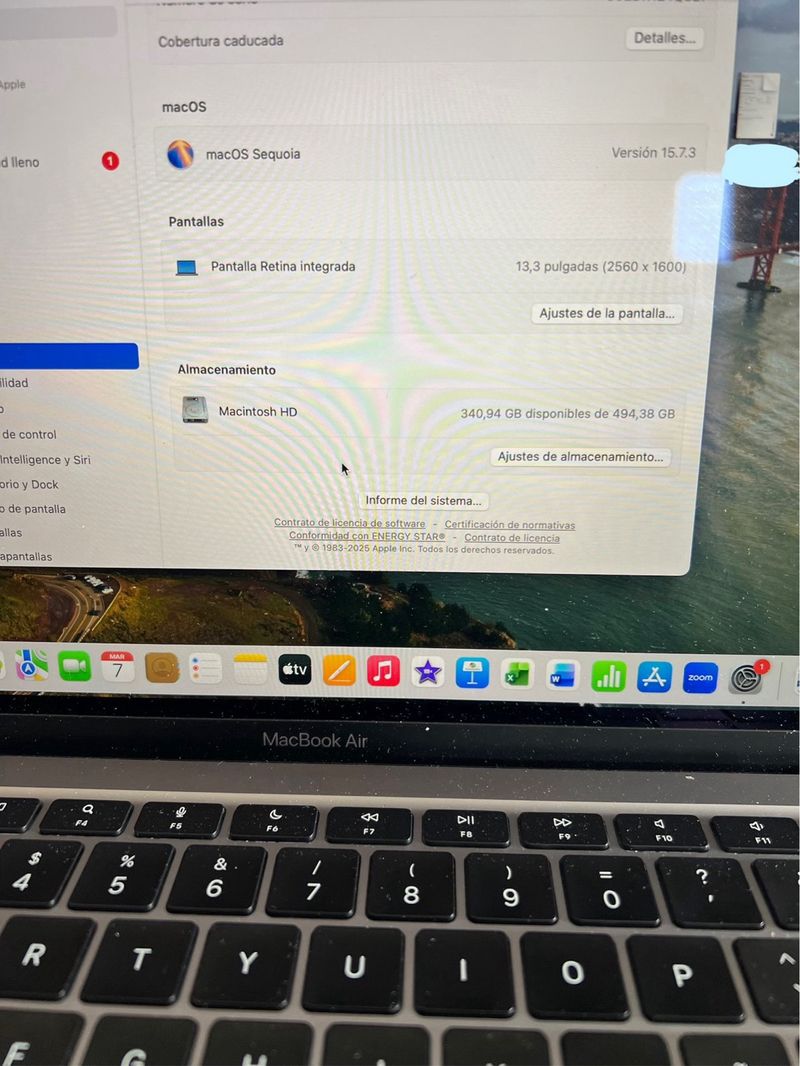 MacBook Air M1 2020 SELLING IN PERSON afbeelding 7