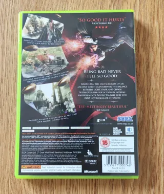 Bayonetta Xbox 360 PAL