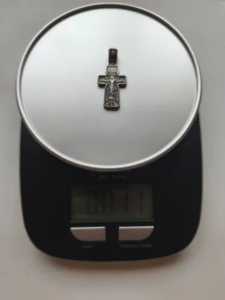 Cruz de Plata con Arcángel San Miguel