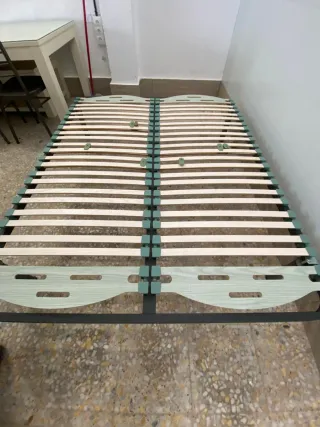 Somier y colchón visco 1.5x2m
