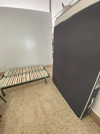 Somier y colchón visco 1.5x2m