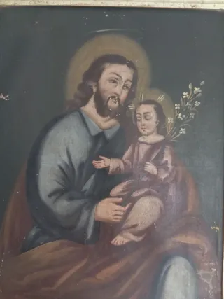 Cuadro San José y Niño Jesús
