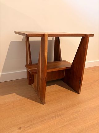 Mesita Auxiliar Madera Zara Home (2xmesitas)