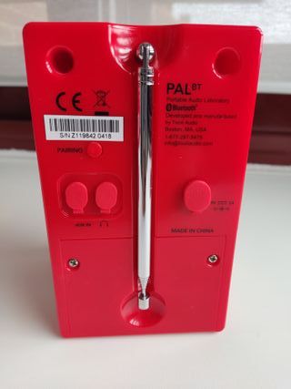 Radio Tivoli PAL BT Supreme Roja