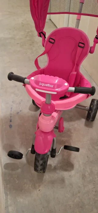 Triciclo rosa