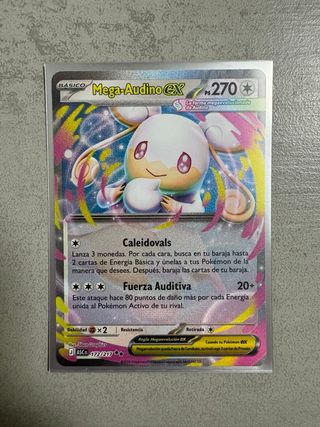 Mega-Audino EX Carta Pokémon 172/217