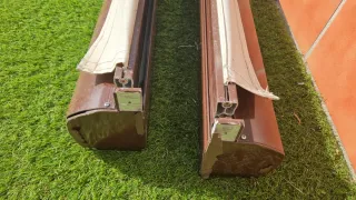 2 Tende Verticali Beige/Marrone