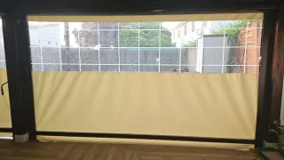 2 Tende Verticali Beige/Marrone