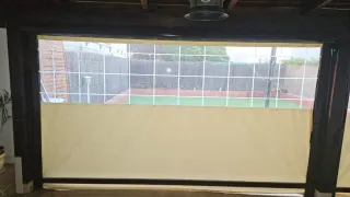 2 Tende Verticali Beige/Marrone