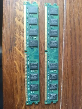 2x Kingston 2GB DDR2 RAM Módulos