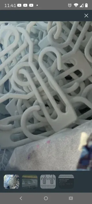 Perchas para zapatos.