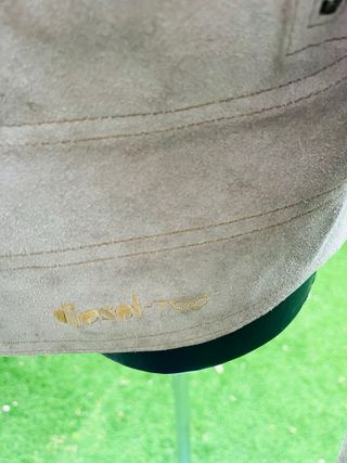 Giubbino Diesel vera pelle beige uomo