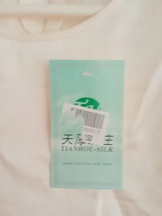 Blusa seda natural China T M