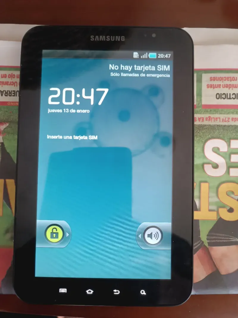 Samsung Galaxy Tab P1000, 7 pulgadas, 16 GB