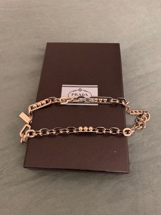 Collana Prada argento