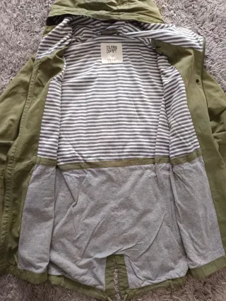 Parka verde mujer Green Coast