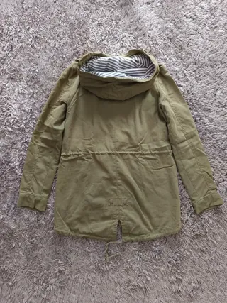Parka verde mujer Green Coast