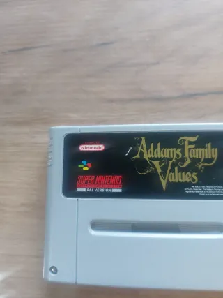 Addams Family Values Super Nintendo PAL