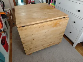 Mesa plegable de madera Ikea